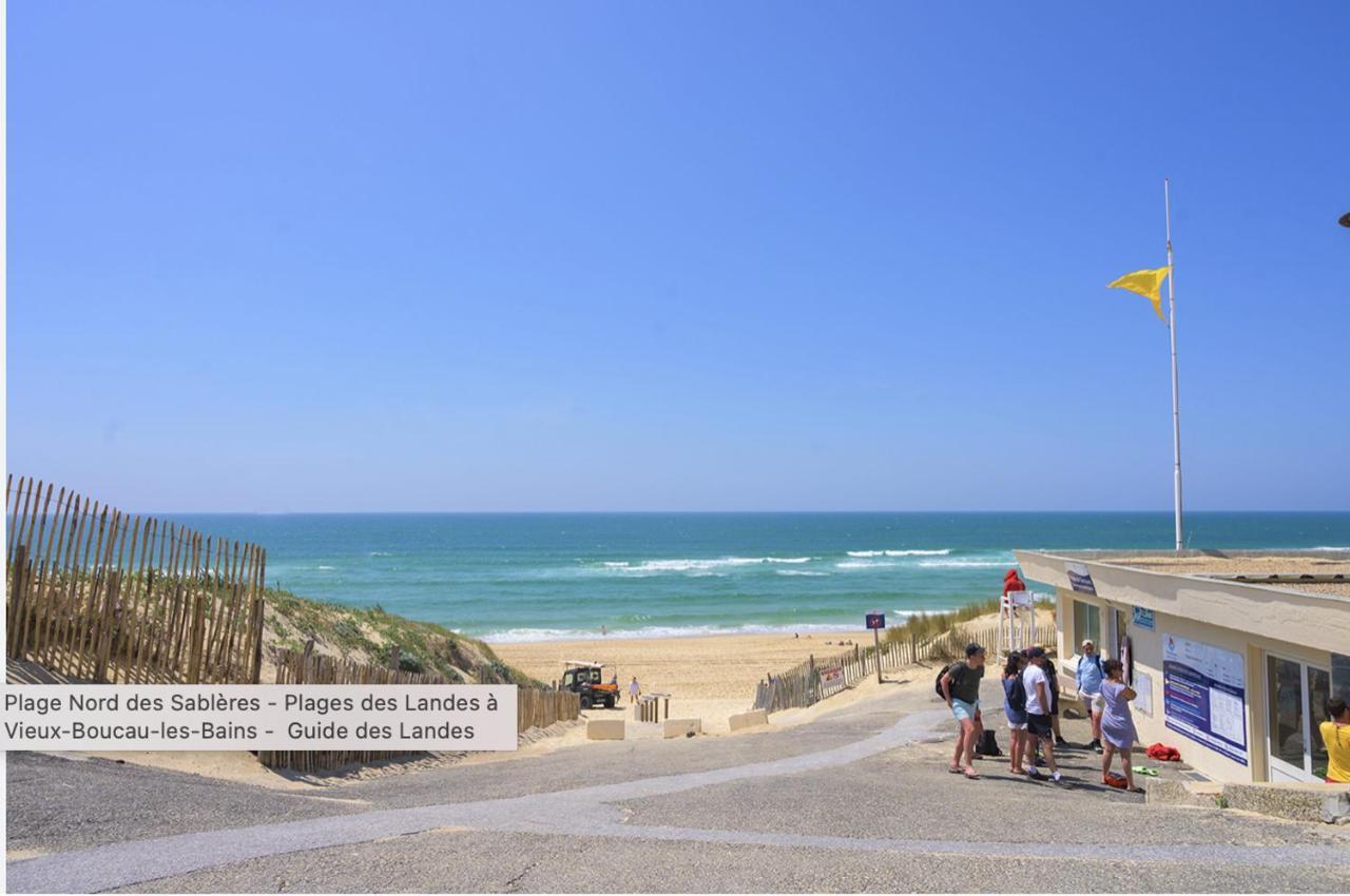 Maisonnette Neuve Plage Et Commerces A Pied 布科·莱斯白老城 外观 照片